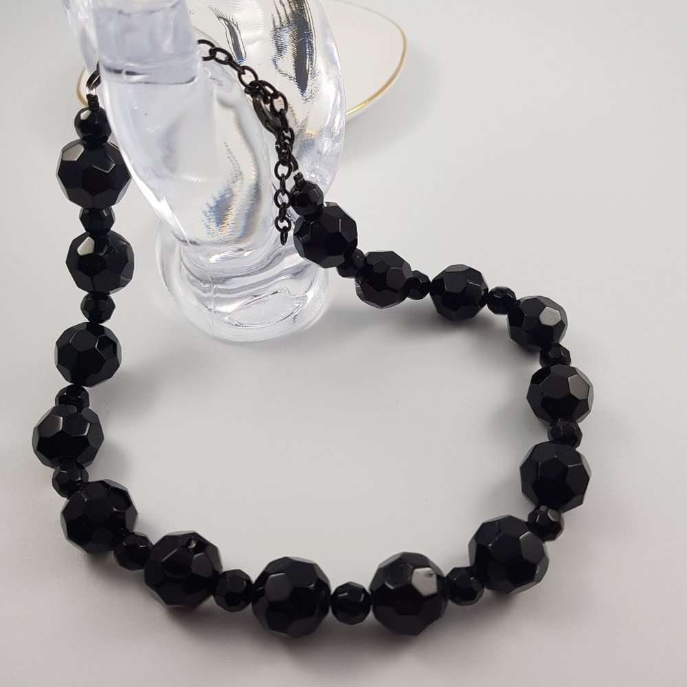 🌈 Stylish Vintage rock crystal necklace - Picture 1 of 5